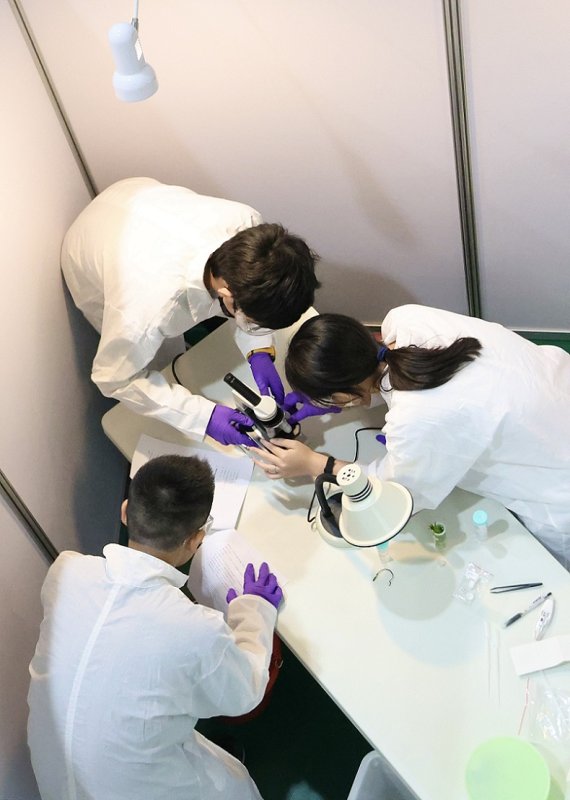 2026/03/15高雄國中自然學科競賽登場　62校186名學生動手實驗拚科學實力