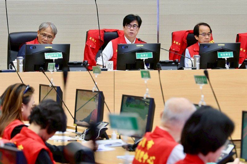 2026/06/26陳其邁市長今主持災害應變會議  指示各項防災因應作為確保民眾安全