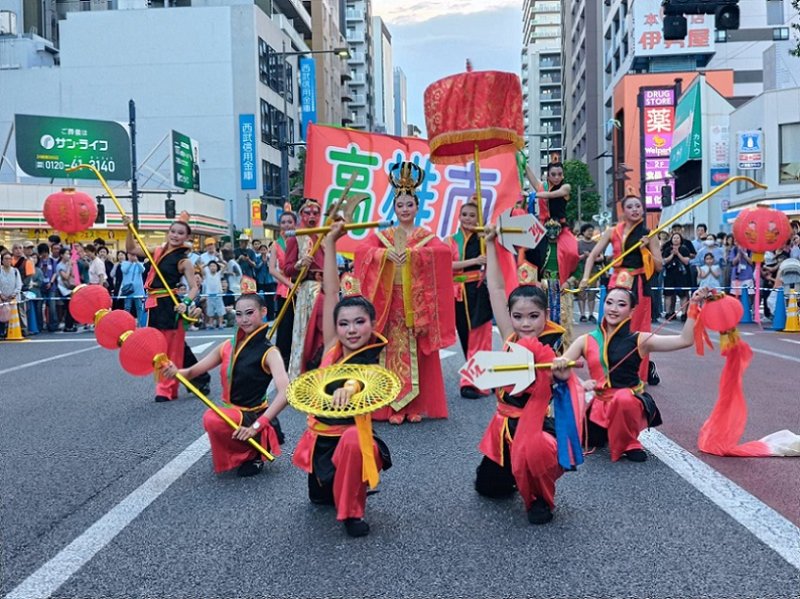 2026/08/10中華藝校再度受邀八王子祭  以「媽祖巡安」展現台灣在地文化與創意新風貌