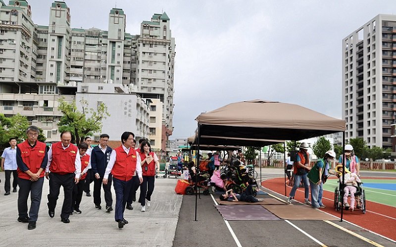 2026/09/21「921國家防災日 」賴總統親臨高雄校園指導地震防災演練
