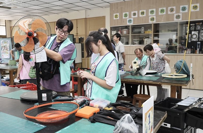 2026/10/17北高雄修繕共享基地今揭牌啟用  打造惜物減廢永續新生活